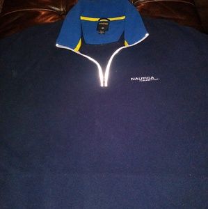 Navy Blue Nautica Competition Zip Fleece